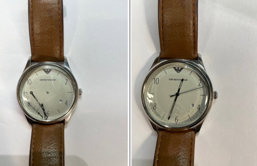Emporio Armani kella remont